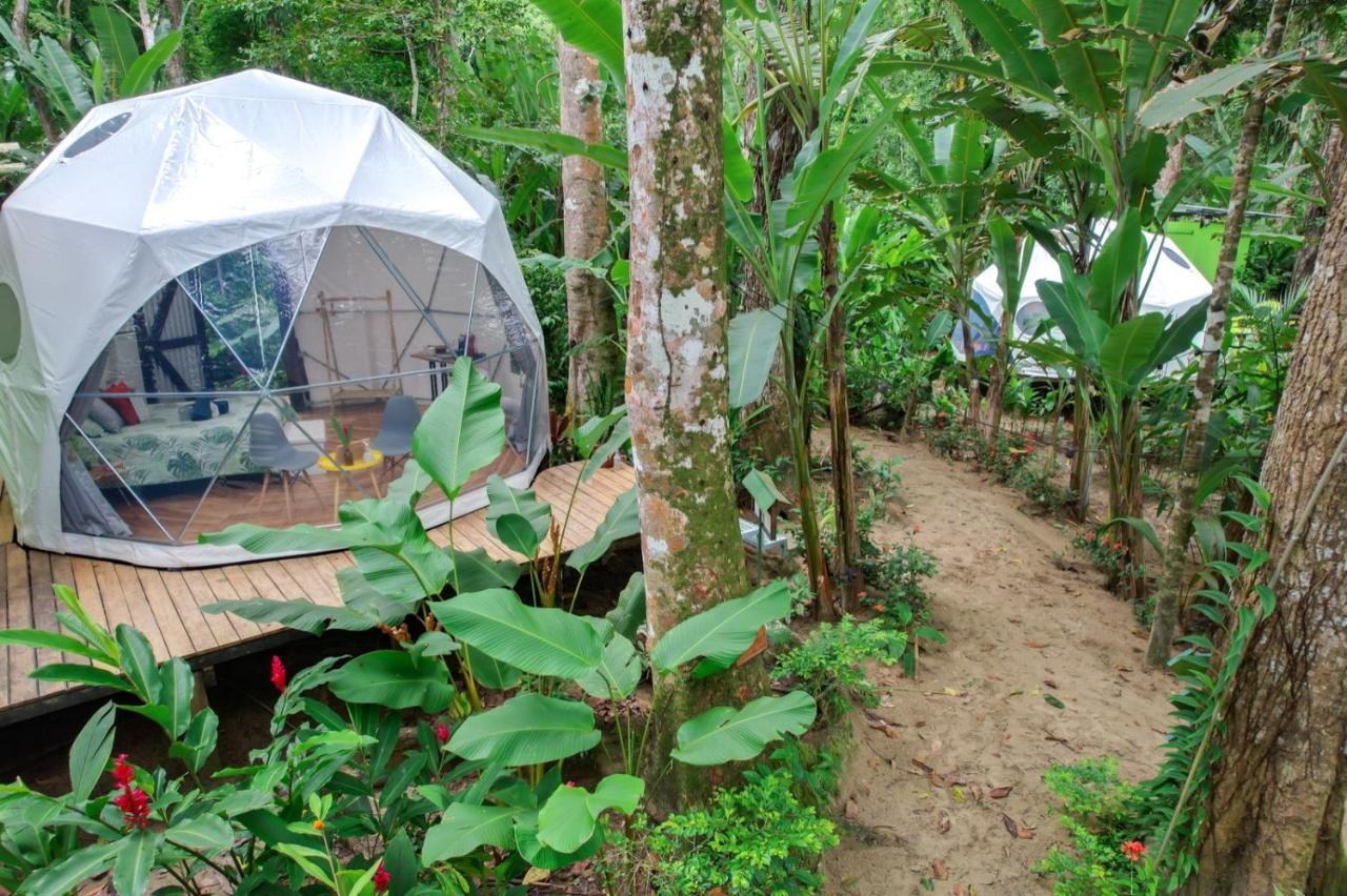Faith Glamping Dome Costa Rica Hotel มันซานีโย ภายนอก รูปภาพ